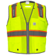 FrogWear® HV Premium LED Surveyors Safety Vest - GLO-15LED