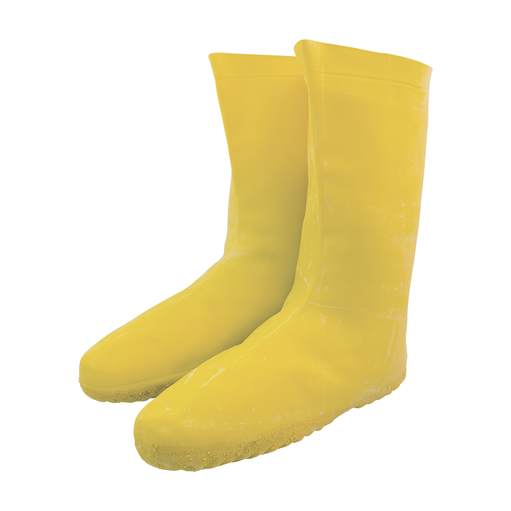 B260 - FrogWear - 50 Mil Yellow Hazmat Boots B260 - FrogWear - 50 Mil Yellow Hazmat Boots