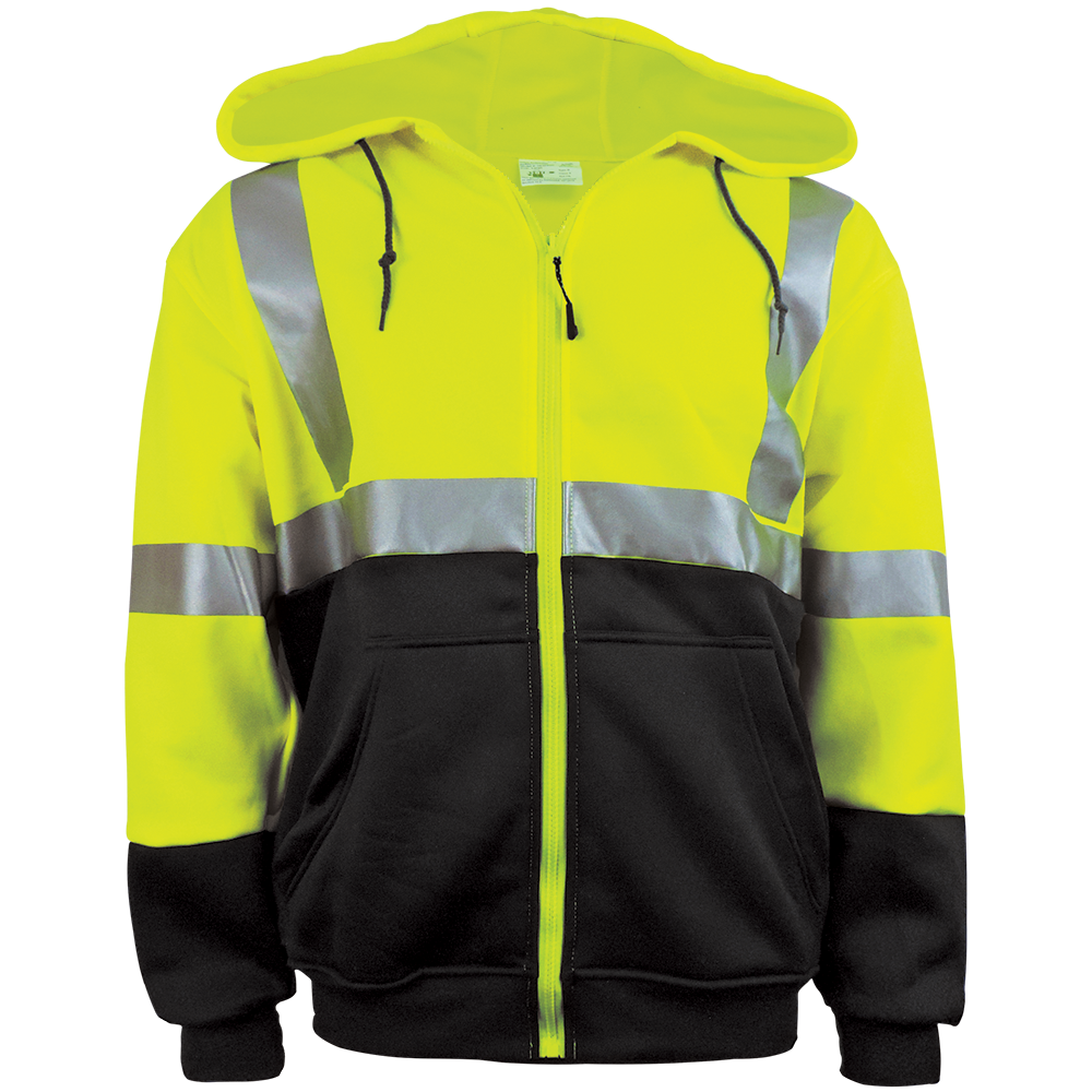 GLO-HS2 - FrogWear HV - High-Visibility Hooded Sweatshirt GLO-HS2 - FrogWear HV - High-Visibility Hooded Sweatshirt