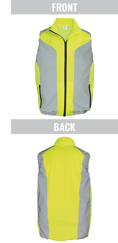 GLO-SV1 - FrogWear® HV - High-Visibility Premium Sportswear Vest