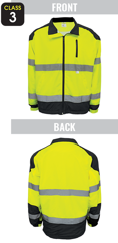 GLO-WB1 - FrogWear® HV - High-Visibility Premium Windbreaker Jacket