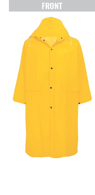 RCB89 - 49 Inch Long PVC Raincoat